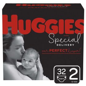 Huggies Special Delivery Diapers Size 2;  Count 32