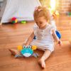 Crawling Crab Baby Toy with Music and LED Light for Kid Interactive Learning Toy Automatically Avoid Obstacles Walking Dancing Toy