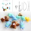 Cute Donkey Handmade Baby Crib Mobile Nursery Room Decor Toy Baby Mobile for Crib