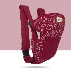 Baby Sling, Baby And Toddler Sling, Waist Stool, Children'S Sling, Labor-Saving Sling, Multi-Color Optional, One Drop Shipping (Option: Red-Cloth)