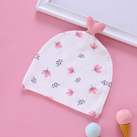 Summer Boneless Soft Cotton Baby Halogen Door Cap (Option: Pink clover single layer)