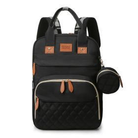 Large Capacity Mother And Baby Bag (Option: Black-30X16X41cm)