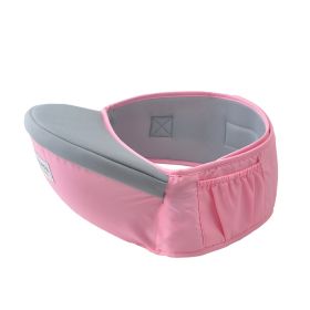 Baby Waist Stool Baby Sling (Color: Pink)