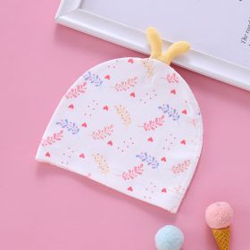 Summer Boneless Soft Cotton Baby Halogen Door Cap (Option: Love leaf single layer)