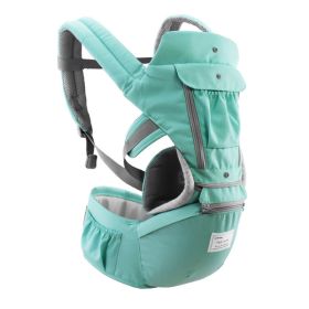 Multi-functional Convenient And Comfortable Baby Waist Stool (Color: Green)