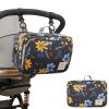 Waterproof baby print stroller bag storage hanging bag diaper bag mother and baby mommy bag