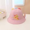 Baby Cartoon Dinosaur Embroidered Pattern Cute Sunshade Bowl Hats