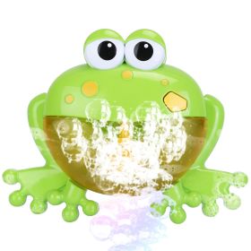 Frog Musical Bubble Bath Maker Baby Bath Toys for Bathtubs Toddler Bubble Machine for Bath Fun (Type: Frog)