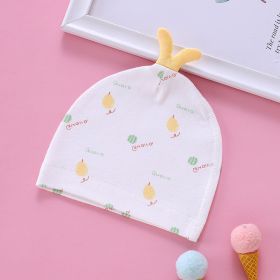 Summer Boneless Soft Cotton Baby Halogen Door Cap (Option: Yellow guava single layer)