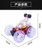 Mini Tumbling Stunt Car Remote Control Dump Off Road Light car Drift racing 360 Degree Rotating Electric Model toys for children