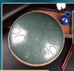 14-inch 15-tone Kongling Drum Guofeng Lotus Drum Steel Tongue Drum Percussion Instrument