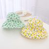 Baby Girl Fruit Print Pattern Large Brim Sunshade Hats