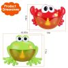 Frog Musical Bubble Bath Maker Baby Bath Toys for Bathtubs Toddler Bubble Machine for Bath Fun